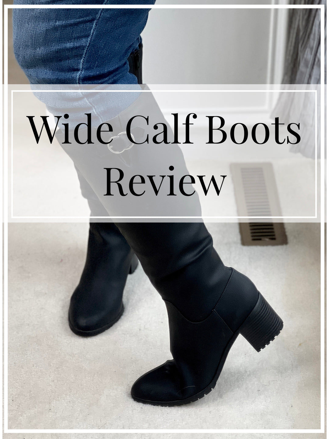 Wide Calf Boots Review Plus Size Women's Apparel Styled by Steph Online Boutique Granger, IN