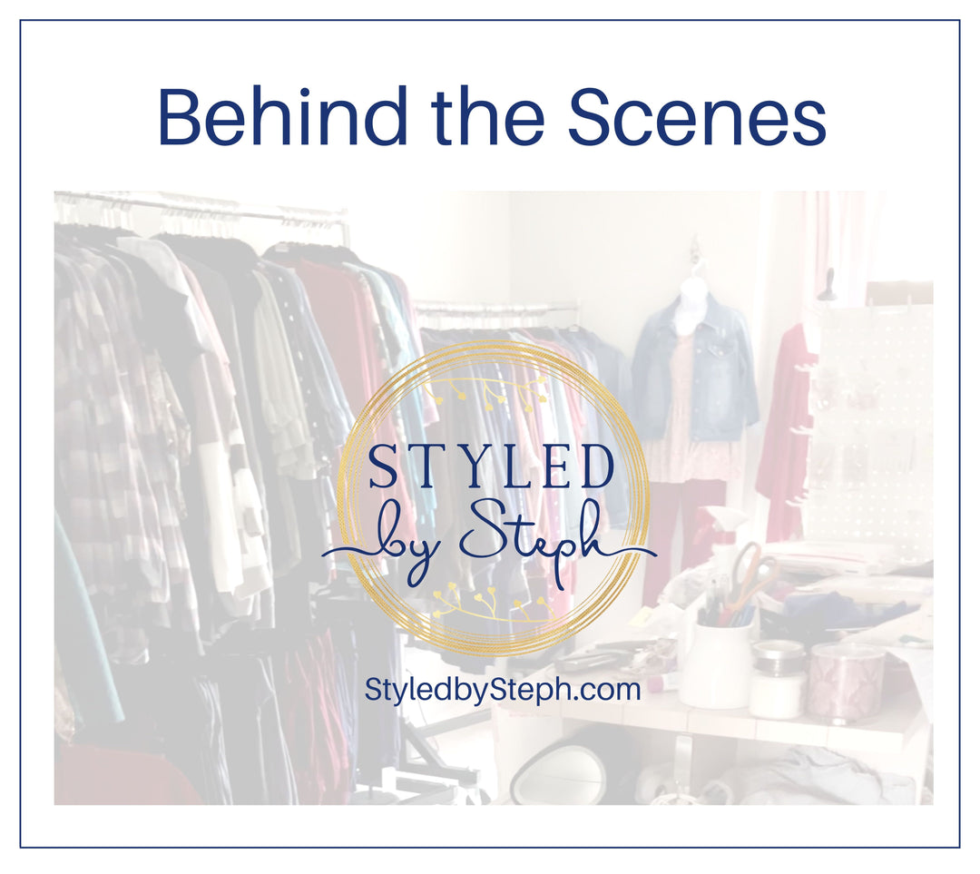 Behind the Scenes of My Online Boutique | Styled by Steph Online Boutique Granger, IN