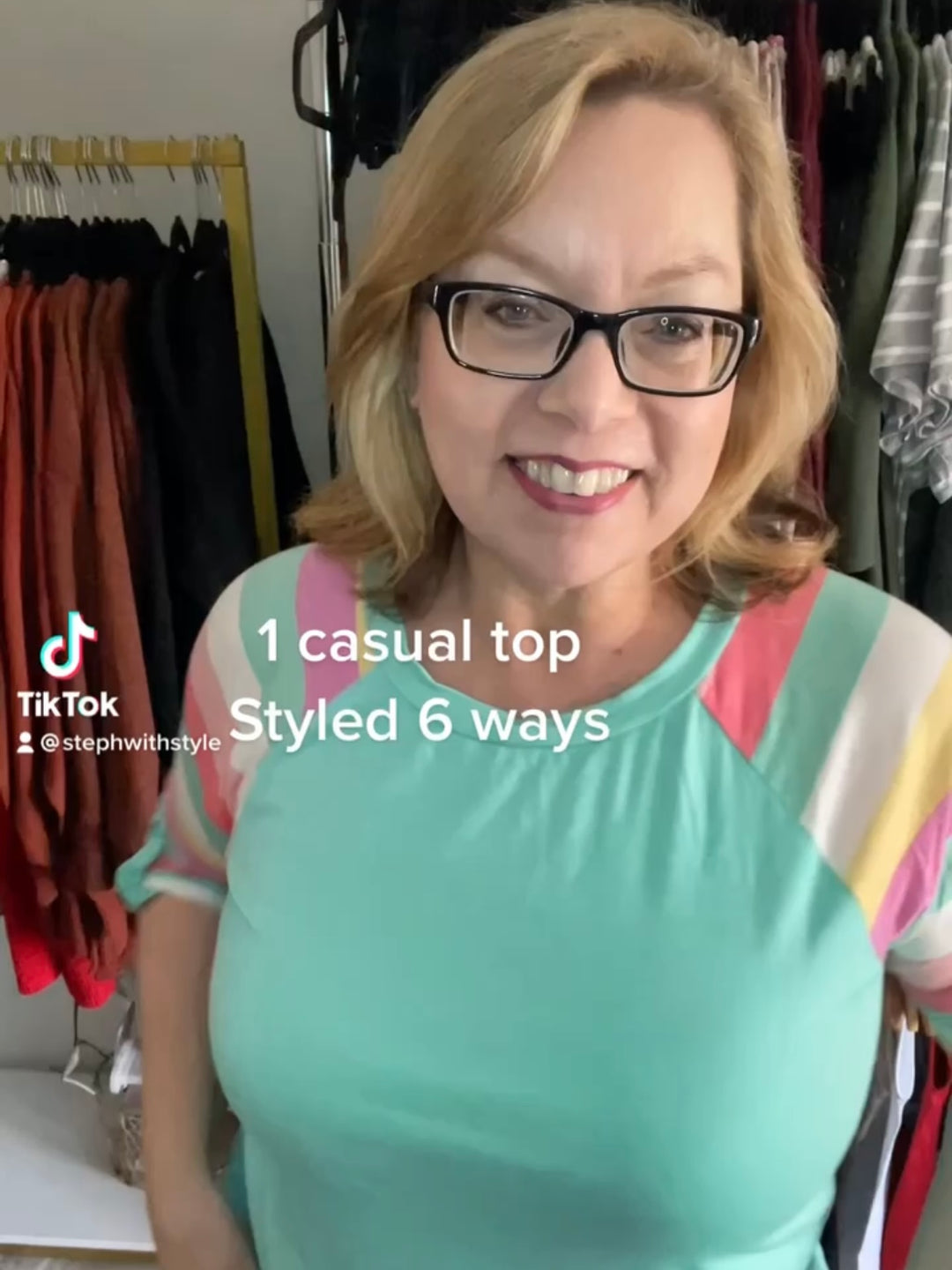 FOLLOW STEPH WITH STYLE ON TIKTOK I post daily TikTok videos with behind-the-scenes info, style ideas, outfits, styling tips. Styled by Steph Online Boutique Granger, IN