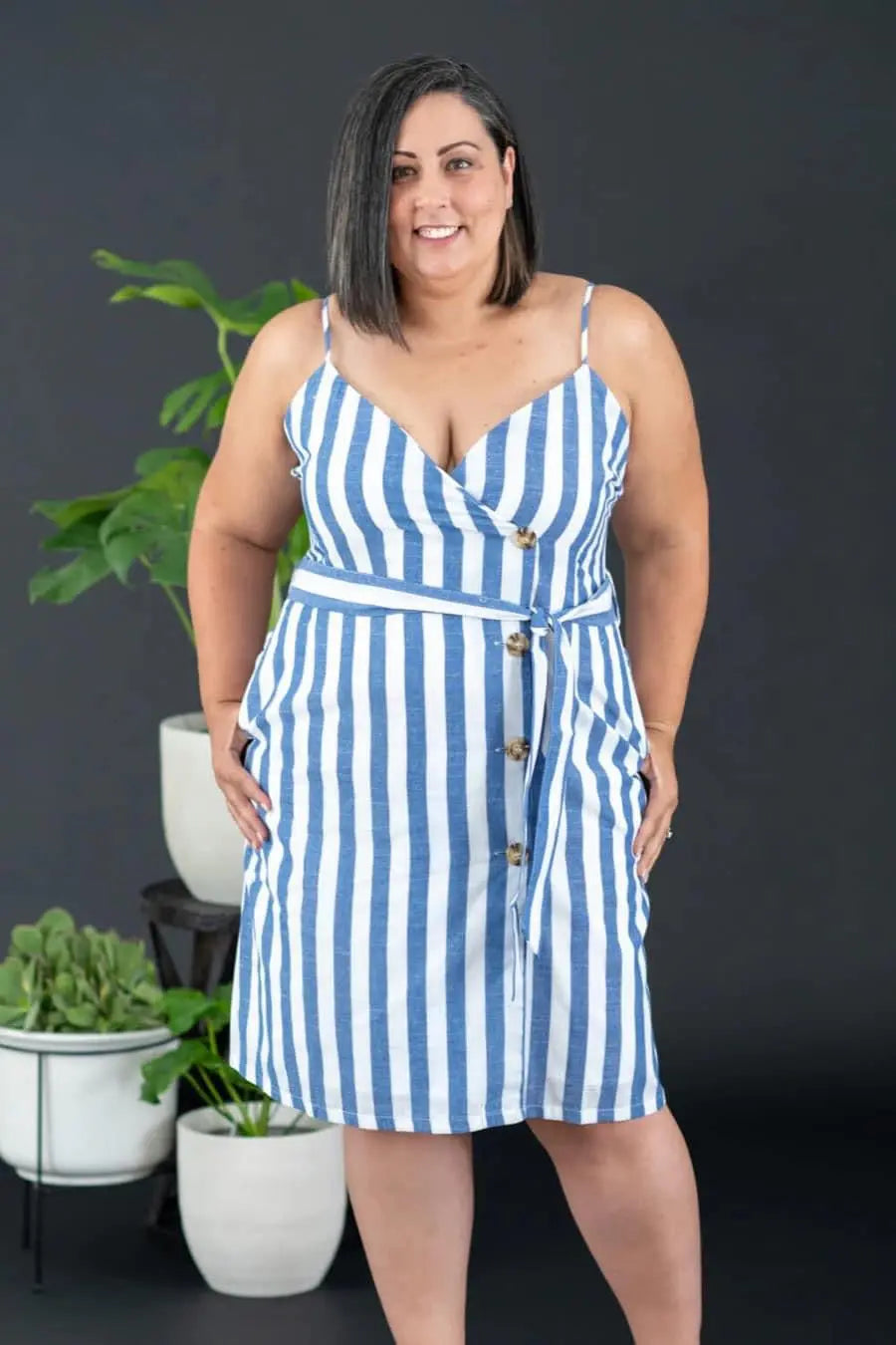 Never-Let-Go Striped Sleeveless Dress-dress-Styled by Steph-Styled by Steph-Women's Fashion Clothing Boutique, Indiana