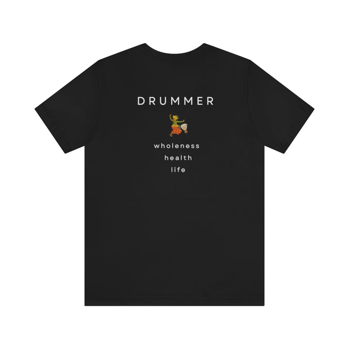 Drummer Unisex Jersey Short Sleeve Tee (5 colors)-T-Shirt-Printify-Styled by Steph-Women's Fashion Clothing Boutique, Indiana