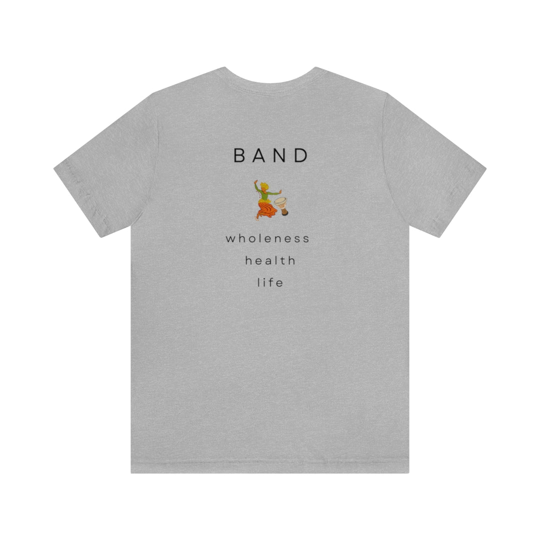 BAND Unisex Jersey Short Sleeve Tee (5 colors)-T-Shirt-Printify-Styled by Steph-Women's Fashion Clothing Boutique, Indiana