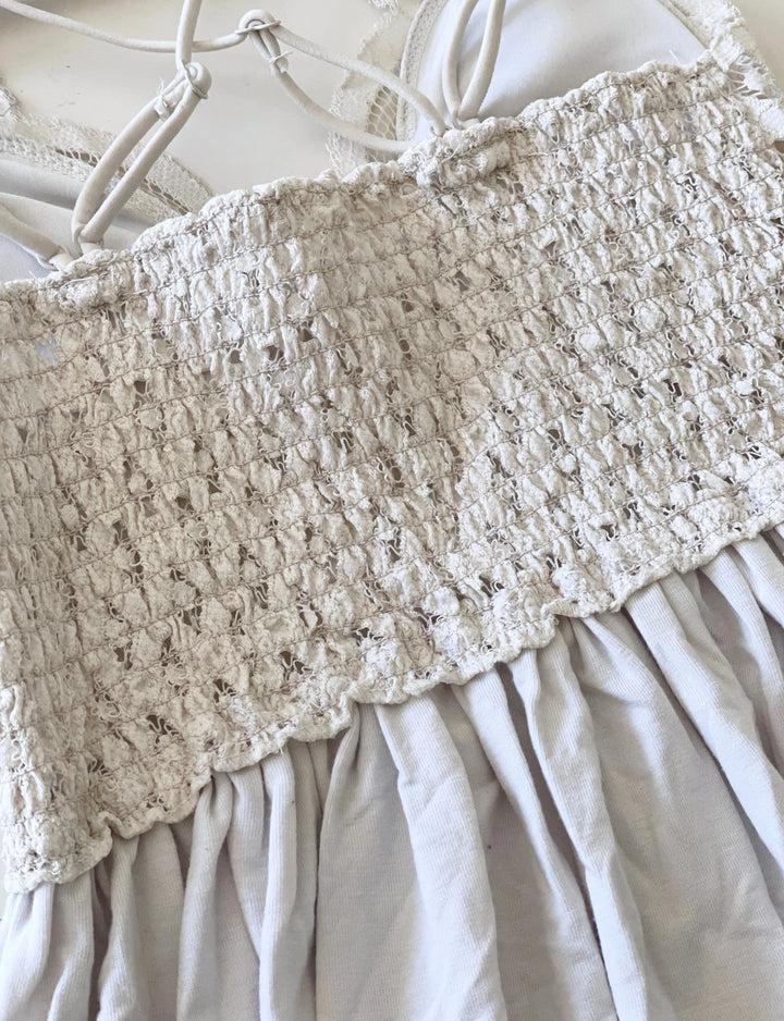 Blush Ivory Crochet Lace Cami-cami-Zenana-Styled by Steph-Women's Fashion Clothing Boutique, Indiana