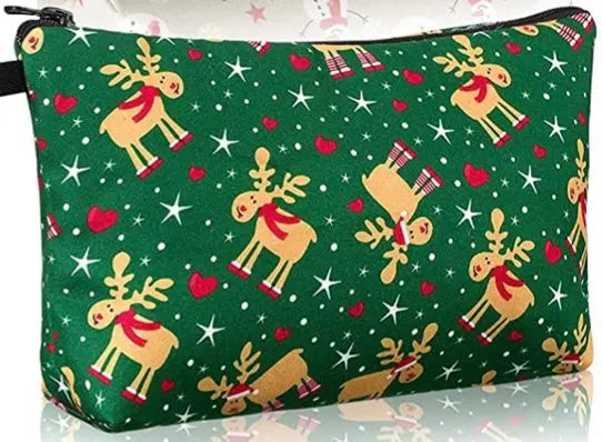 Christmas Makeup/Pencil Pouch (6 designs)-accessories-Hive-Styled by Steph-Women's Fashion Clothing Boutique, Indiana