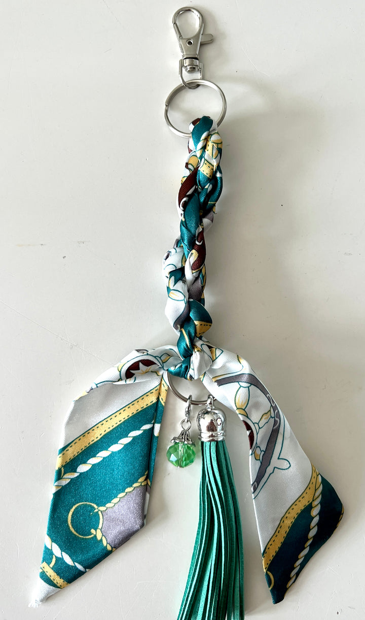 Scarf & Tassel Bag Charms (26 varieties)-bag charms-Styled by Steph-Styled by Steph-Women's Fashion Clothing Boutique, Indiana