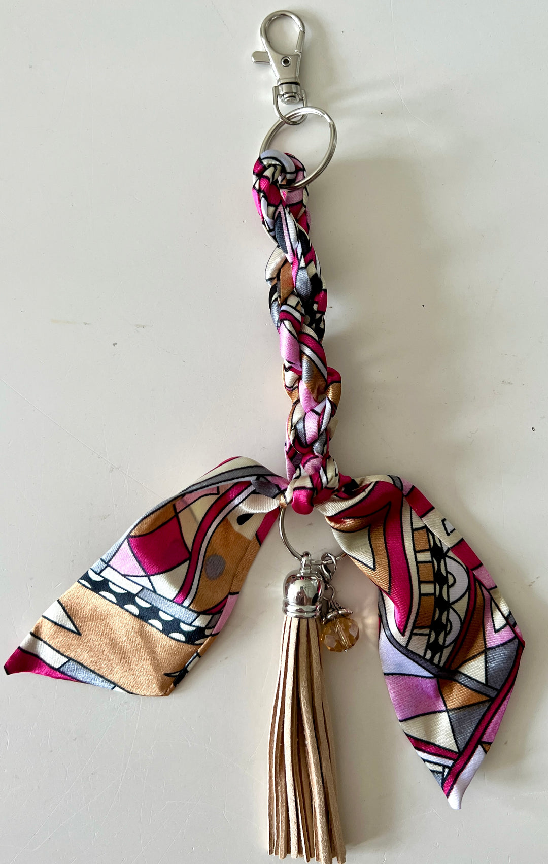 Scarf & Tassel Bag Charms (26 varieties)-bag charms-Styled by Steph-Styled by Steph-Women's Fashion Clothing Boutique, Indiana