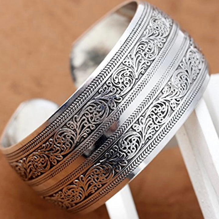 Silver Cuff Bracelet-jewelry-AZ-Styled by Steph-Women's Fashion Clothing Boutique, Indiana