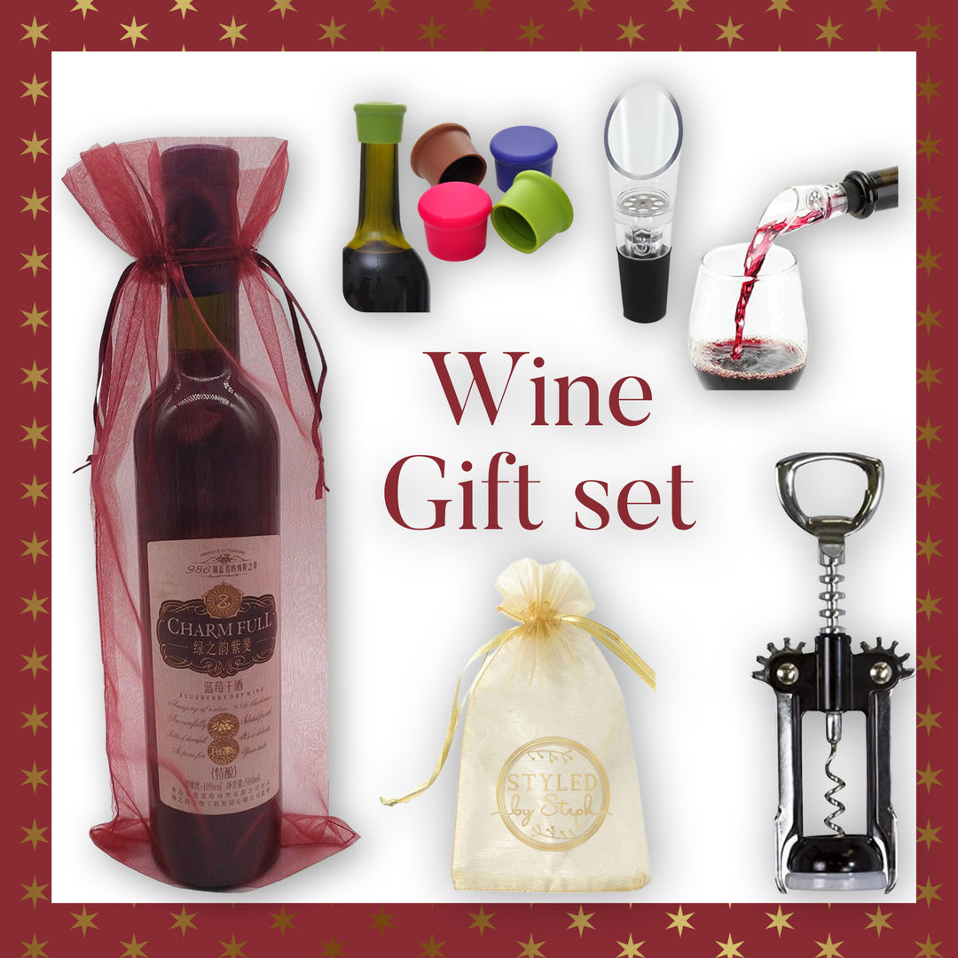 Wine Gift Set-gift-Styled by Steph-Styled by Steph-Women's Fashion Clothing Boutique, Indiana