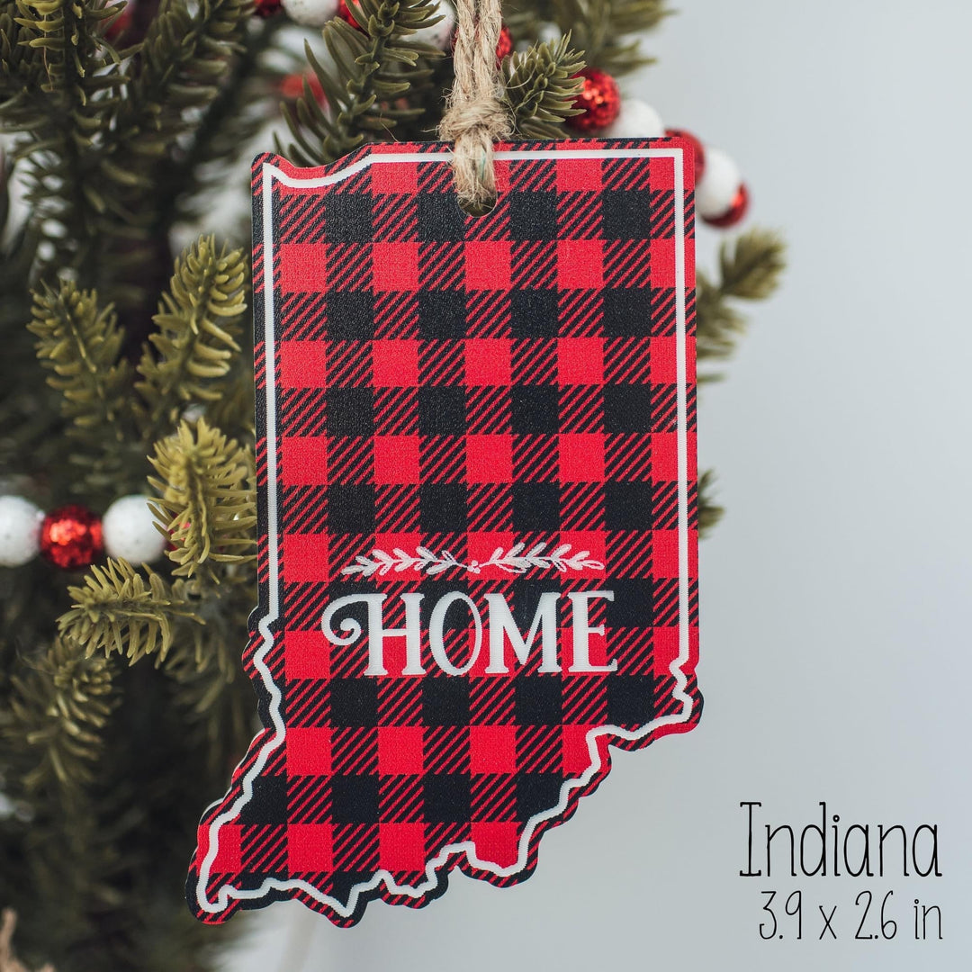 State Ornaments - Indiana-holiday-Hello Happiness-Styled by Steph-Women's Fashion Clothing Boutique, Indiana