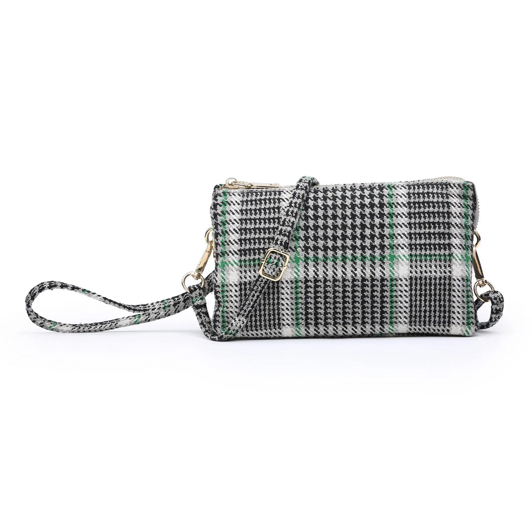 Plaid Crossbody/Wristlet (available in three colors)-bags & totes-Jen & Co-Styled by Steph-Women's Fashion Clothing Boutique, Indiana