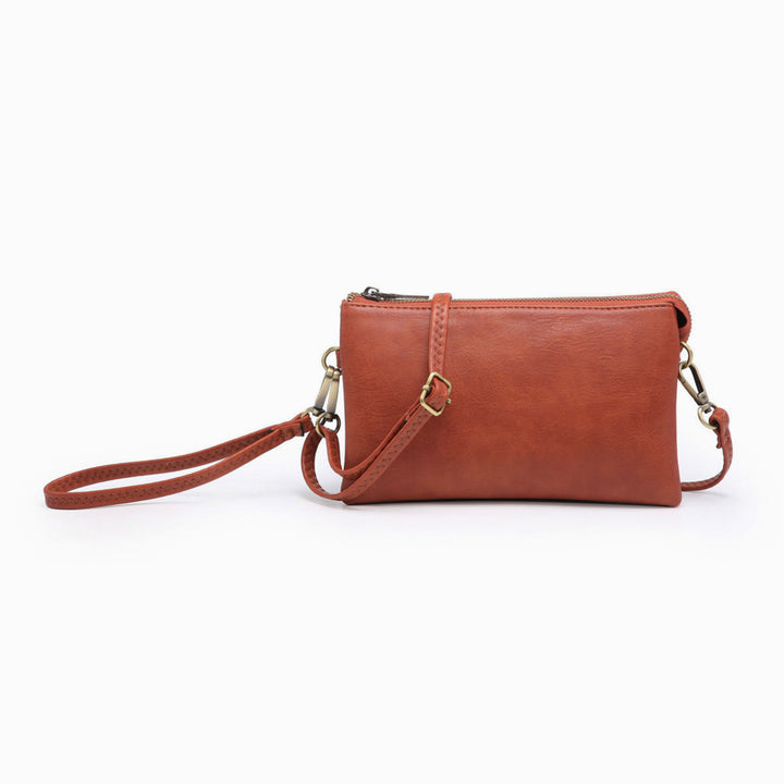 Clutch & Crossbody with Top Closure & Detachable Straps (8 colors)-bags & totes-Jen & Co-Styled by Steph-Women's Fashion Clothing Boutique, Indiana